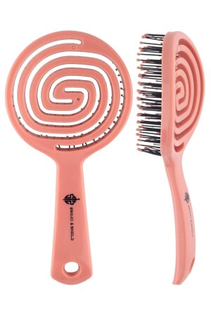 S&s Pink Pro Dreidimensionale ovale Haarbürste - 2