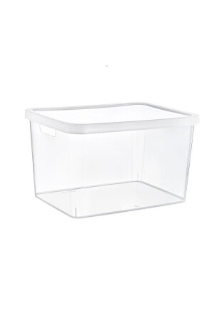 Stafi Mehrzweckbox mit Deckel, 18 l, 4er-Set, transparent, TRN-245SET3 - 5