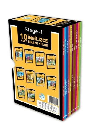 Stage-1 Ingilizce Hikaye Seti 10 Kitap Maviçatı Yayınları - 2