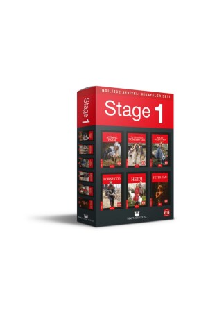 Stage-1 Ingilizce Hikaye Seti 6 Kitap Karekod Dinlemeli - 2