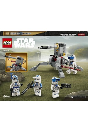 ® Star Wars™ 501. Clone Troopers Battle Pack 75345 – Bauset für Kinder ab 6 Jahren (119 Teile) DFN75345 - 6