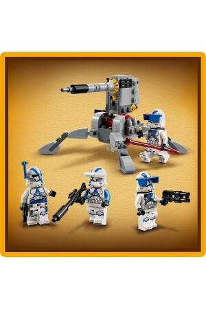 ® Star Wars™ 501. Clone Troopers Battle Pack 75345 – Bauset für Kinder ab 6 Jahren (119 Teile) DFN75345 - 8