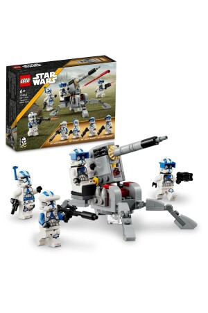 ® Star Wars™ 501. Clone Troopers Battle Pack 75345 – Bauset für Kinder ab 6 Jahren (119 Teile) DFN75345 - 3