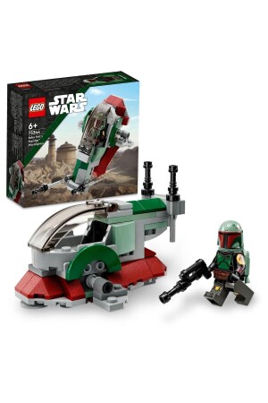 ® Star Wars™ Boba Fett'in Starship™’i Mikro Savaşçı 75344 - Oyuncak Yapım Seti (85 Parça) dfn75344 - 2