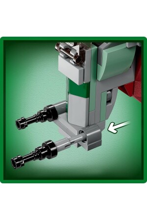 ® Star Wars™ Boba Fett'in Starship™’i Mikro Savaşçı 75344 - Oyuncak Yapım Seti (85 Parça) dfn75344 - 9