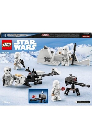 ® Star Wars™ Snowtrooper™ Battle Pack 75320 – Bauset für Kinder ab 6 Jahren (105 Teile) RS-L-75320 - 6