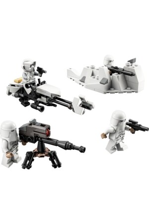 ® Star Wars™ Snowtrooper™ Savaş Paketi 75320 - 6 Yaş ve Üzeri için Yapım Seti (105 Parça) RS-L-75320 - 4