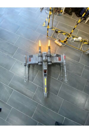 Star Wars X Wing Uzay Gemisi Dekor Futuristic Avize (AMPÜL DAHİL 120 CM BOY) TRNSYDHWJ369919 - 9