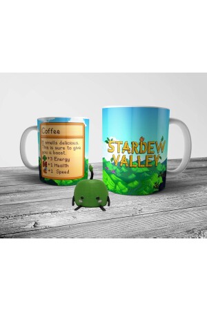 Stardew Valley Coffee Kupa Bardak Ve Junimo Figür Seti - 2