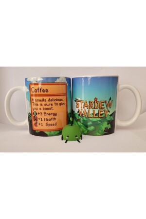 Stardew Valley Coffee Kupa Bardak Ve Junimo Figür Seti - 4