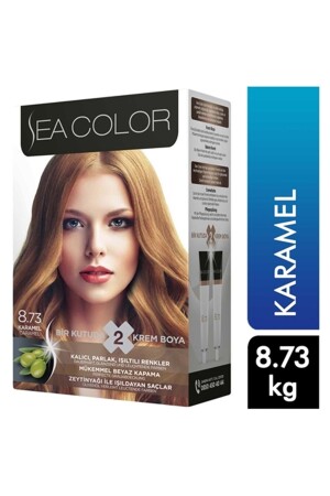 Stellen Sie Farbe 8 ein. 73 Karamell 8698753381891 - 2