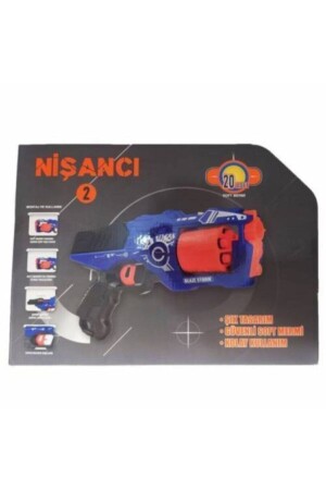 Stil Sünger Mermi Fırlatan Nişancı Oyuncak Blaze Storm Tabanca prestij-oyuncak-nerf-nisanci2 - 6