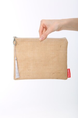 Stofftasche, Jute-Clutch, Portfolio-Tasche - 4