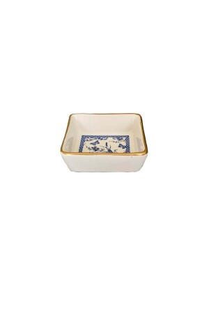 Stoneware Çerezlik 10 Cm 4 Adet Blueblanc S-TABAK-KARE-10-BLUEBLANC - 5