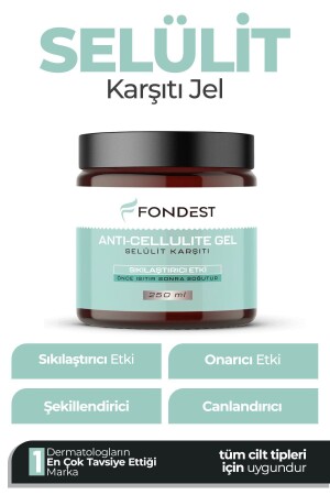 Straffendes Körperformungsgel zur Entfernung von Cellulite und Dehnungsstreifen, 250 ml - 2