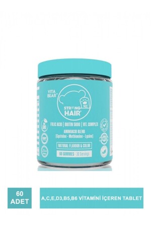 Strong Hair Gummy Vitamin 60 Adet - 2