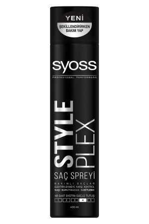 Style Plex Ultra Güçlü Saç Spreyi 400 ml - 4