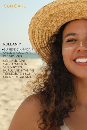 Sun Care Çok Yüksek Korumalı Kuru Normal Ciltler Için Renkli Güneş Kremi Spf 50 50ml Tinted - 6