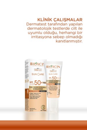 Sun Care Çok Yüksek Korumalı Kuru Normal Ciltler Için Renkli Güneş Kremi Spf 50 50ml Tinted - 8