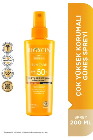 Sun Care Spf 50 Çok Yüksek Korumalı Vücut Güneş Spreyi 200 ml - Kolajen Çok Yüksek Koruma - 2