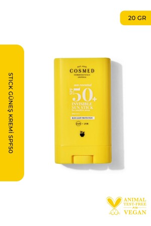 Sun Essentıal Yüksek Korumalı Güneş Koruyucu Sun Stick Spf50 Makyaj Üstü 20 G - 1