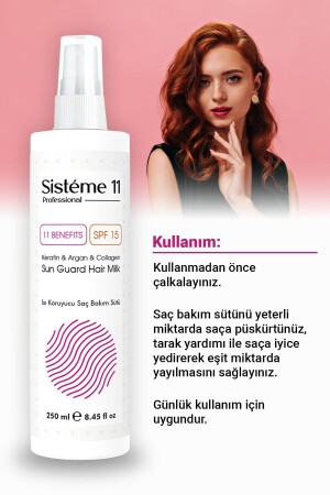 Sun Guard Isıya Karşı Koruyucu Saç Bakım Süt Spreyi 250 Ml. - 2