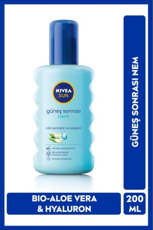 Sun Güneş Sonrası Nemlendirici Sprey 200 Ml,aloe Vera Özlü 80434-08200-17 - 3