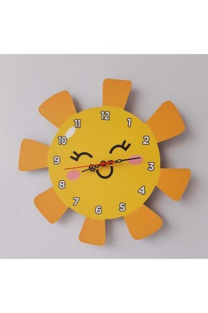 Sun Model Kinderwanduhr 40x40 cm bunter Spaß Laserschneiden UV-gedruckt 38001206 - 2