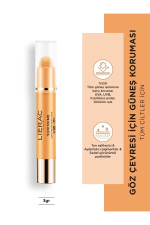 Sunissime Energizing Eye Stick SPF 50+ Eye Contour Global Energizing Sun Cream 3508240006617 - 1