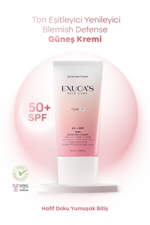 Sunscreen Cream 50 Spf Ton Eşitleyici Yenileyici Blemish Defense Güneş Kremi - 1