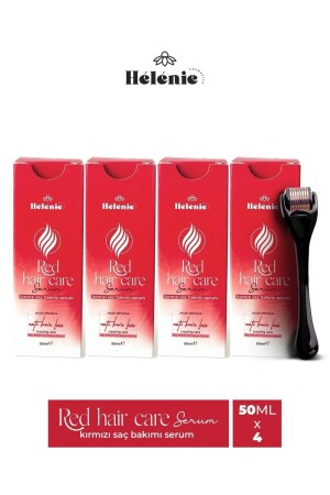 Super 4er-Pack Helenie Red Hair and Beard Growth Care Serum + Dermaroller 0,5 mm TYCNWLK7KN169178711123062 - 3