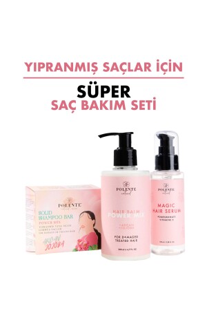 Süper Bakım Seti - Yıpranmış Saçlar Için - 3