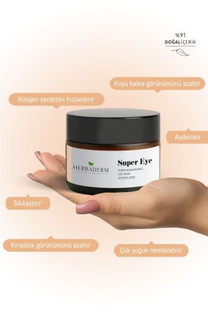 Super Eye Dark Circle und Anti-Falten-Kollagen + Vitamin C feuchtigkeitsspendende Augenkonturcreme - 8