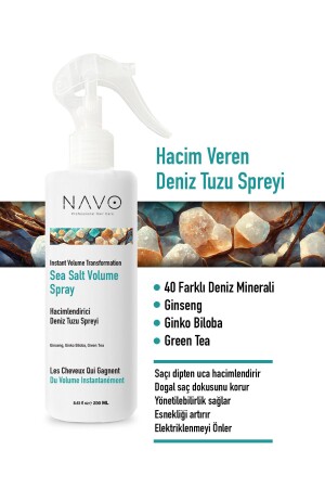 Süper Hacim Spreyi 250 ml - Hacim Ve Dolgunluk Verici Deniz Tuzu Volu Sprey - 4