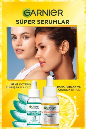 Super Serum 2er-Pack Pflegeset Vitamin C + Hyaluron Aloe - 8