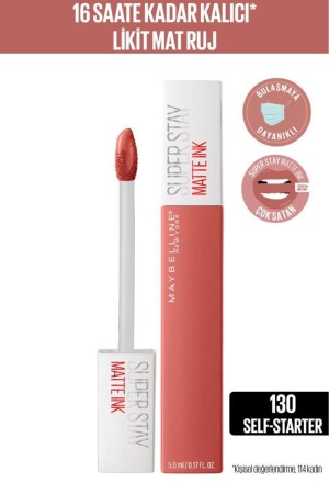 Super Stay Matte Ink City Edition Liquid Matte Lipstick – 130 Selbststarter - 2