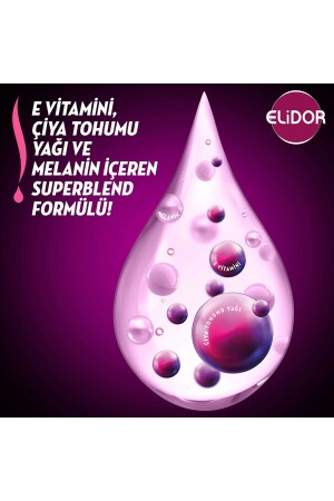 Superblend Saç Bakım Şampuanı Esmer Parlaklık E Vitamini Chia Tohumu Yağı Melanin 400 ml X3 - 6