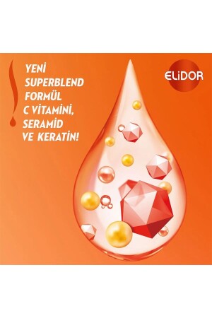 Superblend Saç Bakım Serumu Anında Onarıcı C Vitamini Keratin Seramid 200 ml x2 - 7