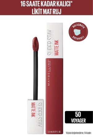 Superstay Matte Ink Permanent Lippenstift 50 Voyager - 2