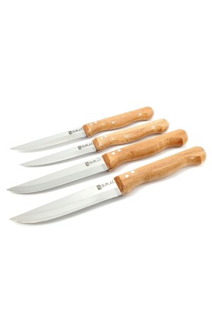 Sürmene Küchenmesser-Set, Fleisch, Brot, Gemüse, Obst, Messer, 4-teilig - 6