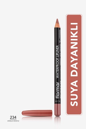 Suya Dayanıklı Dudak Kalemi (KAHVE) - Waterproof Lipliner - 234 Vanilla Sff - 8690604567478 - 2