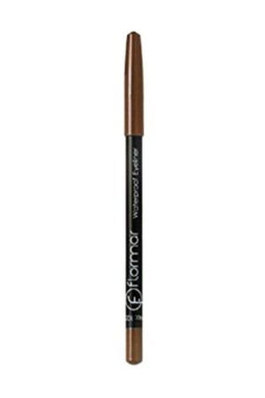 Suya Dayanıklı Mat Göz Kalemi (KAHVE) - Waterproof Eyeliner - 105 Warm Brown - 8690604109050 - 2