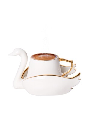 Swan Set mit 2 Kaffeetassen 70 ml 153. 03. 07. 9862 - 5