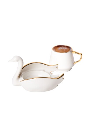 Swan Set mit 2 Kaffeetassen 70 ml 153. 03. 07. 9862 - 6