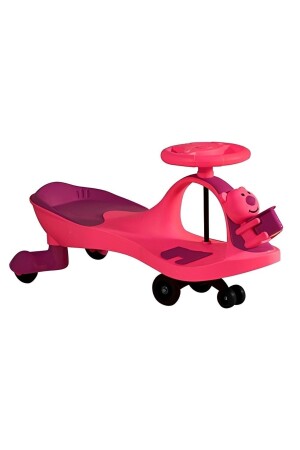 Swing Car Karınca Çocuk Kaykayı Sevimli Ayıcık Sepetli SM-SWINGCAR - 4