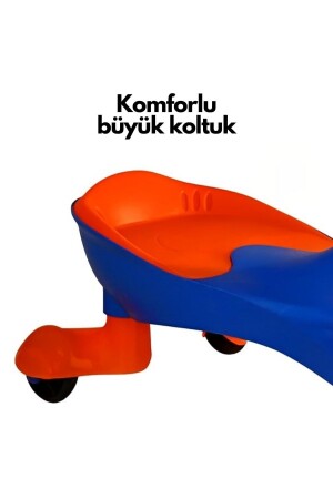 Swing Car Karınca Çocuk Kaykayı Sevimli Ayıcık Sepetli SM-SWINGCAR - 4