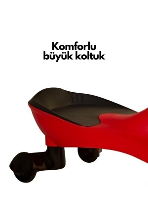 Swing Car Karınca Çocuk Kaykayı Sevimli Ayıcık Sepetli SM-SWINGCAR - 4