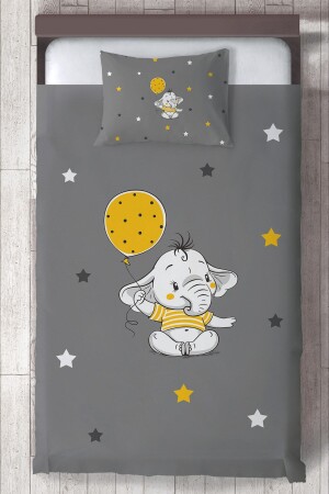 Tagesdecke für Baby- und Kinderzimmer, niedlicher Elefant, Mktyo-123, MKTCYTKO-123 - 3