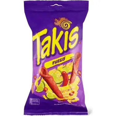 TAKIS FUEGO CHIPS 100 GR - 1