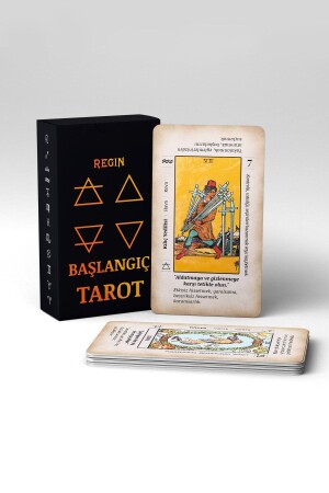 Tarotbuch für Anfänger und Tarotkarten RC-BŞLGÇTRT - 1